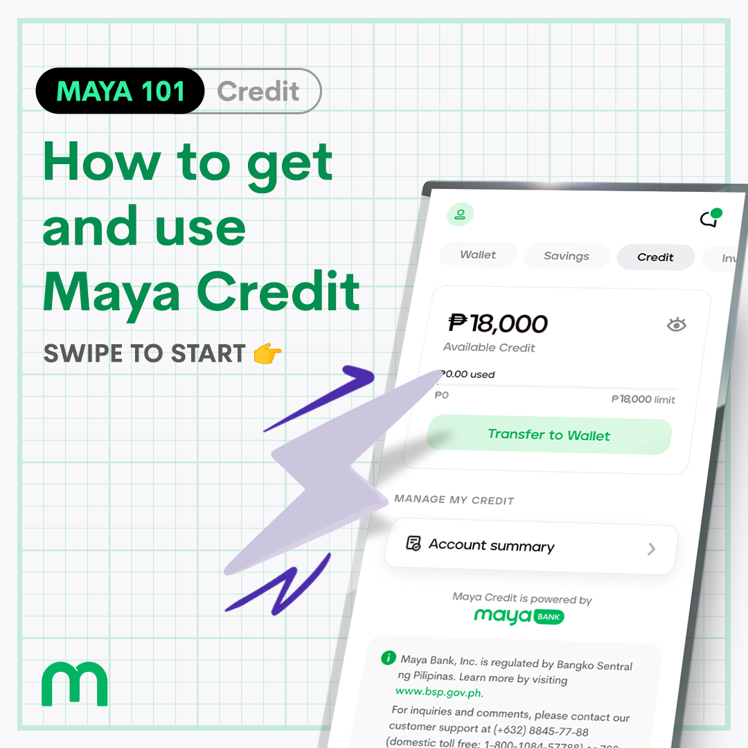 How to get and use Maya Credit