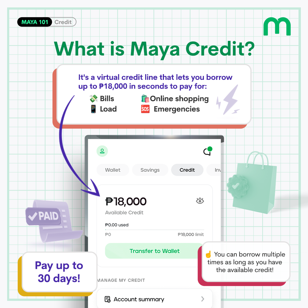 How to get and use Maya Credit