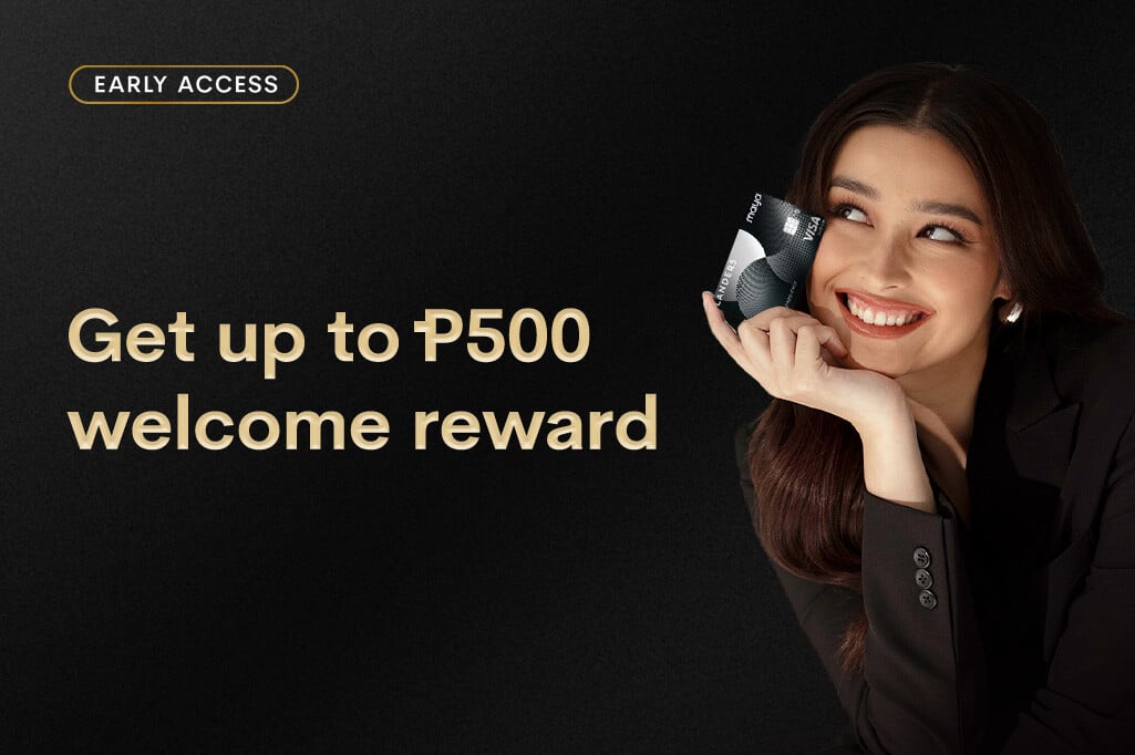 Get up to P500 welcome reward